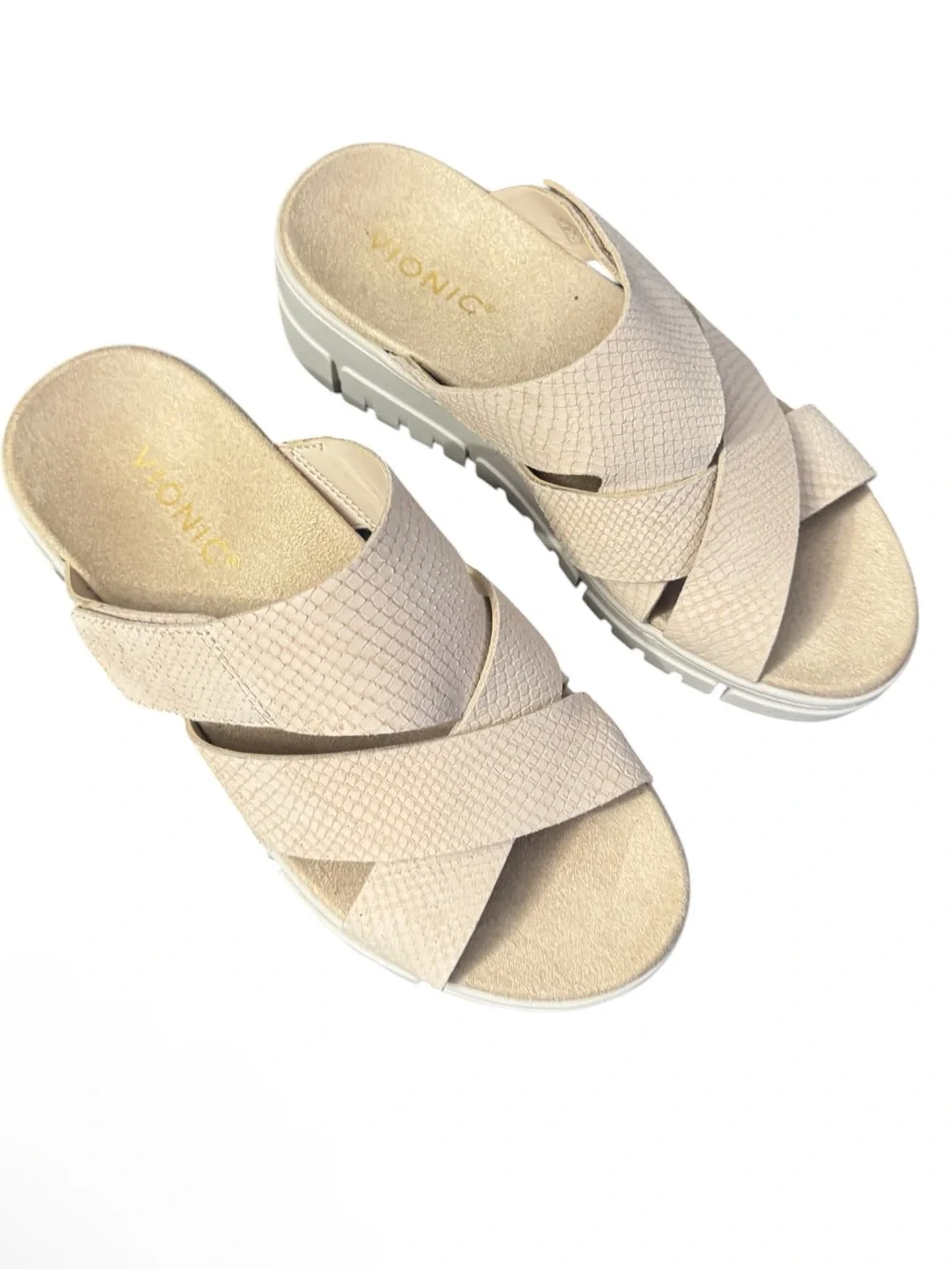 Vionic Uptown Wedge Sandals Size 7